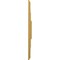 Ekena Millwork Eris Ceiling Medallion (Canopies up to 9 7/8"), 18"W x 18"H x 3 1/2"ID x 1 1/8"P, Iridescent Gold CM18ERIGS - alternate 4
